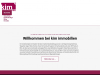 kim-immobilien.net Webseite Vorschau