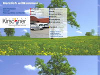 kirschner-heizung-sanitaer.de Webseite Vorschau