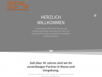 kleinofen-elektrotechnik.de Webseite Vorschau