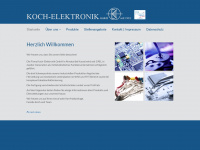 koch-elektronik.de Webseite Vorschau