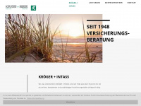 kroeger-intass.de Webseite Vorschau