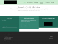 kronacher-schaefte.de Webseite Vorschau
