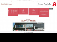 kronen-apotheke-mh.de Webseite Vorschau