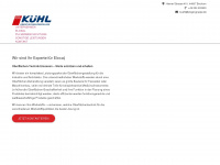 kuehl-eloxal.de Webseite Vorschau