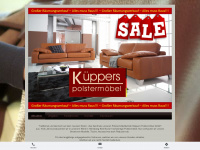 kueppers-polstermoebel.de Webseite Vorschau