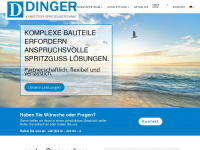 kunststoff-dinger.de Webseite Vorschau