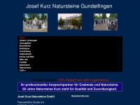 kurz-gundelfingen.de Webseite Vorschau