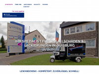 lewandowski-gmbh.de Webseite Vorschau