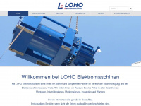 loho-gmbh.de Webseite Vorschau