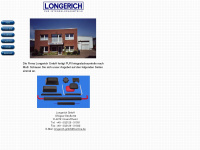 longerich-gmbh.de Webseite Vorschau