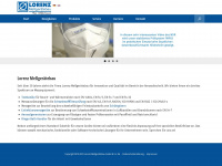lorenz-messgeraetebau.de Webseite Vorschau