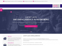 lucky-lack.de Webseite Vorschau