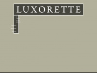 luxorette.de Webseite Vorschau