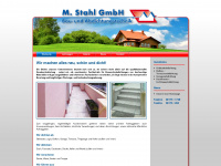 m-stahl-gmbh.de Webseite Vorschau