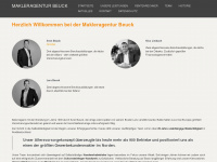 makleragentur-beuck.de Webseite Vorschau