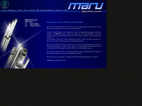 maru-gmbh.de Webseite Vorschau