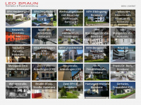 leobraun-architekten.de Webseite Vorschau