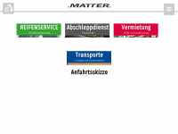 matter.de Webseite Vorschau