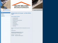 melcher-bedachungen.de Webseite Vorschau