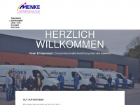 menke-gebaeudetechnik.de Webseite Vorschau