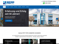 metall-repp.de Webseite Vorschau