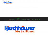 metallbau-hirschhaeuser.de Thumbnail