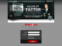volatility-factor.com Webseite Vorschau