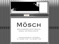 moesch.de Webseite Vorschau