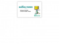 mueller-trans.com Webseite Vorschau