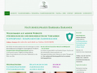naturheilpraxis-baranek.de Webseite Vorschau