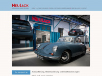 neulack.de Webseite Vorschau