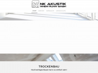 nk-akustik.de Webseite Vorschau