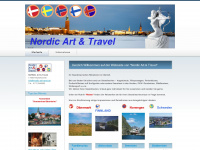nordic-art-travel.de Webseite Vorschau