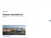 oekoplan-umwelttechnik.de Webseite Vorschau