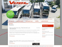 omnibus-vogl.de Webseite Vorschau