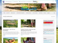 ronshausen-touristik.de Webseite Vorschau