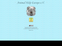 animalhelpeurope.de Webseite Vorschau