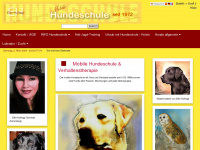 hundeschule-und-labrador.de Webseite Vorschau