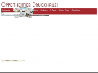 oppenheimer-druckhaus.de Webseite Vorschau