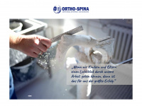 ortho-spina.de Webseite Vorschau