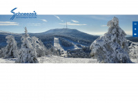 schneezeit.net Webseite Vorschau