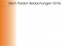 pardon-bedachungen.de Webseite Vorschau