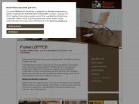 parkett-zipper.de Webseite Vorschau