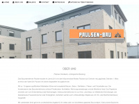paulsen-bauunternehmen.de Webseite Vorschau