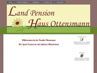 pension-ottensmann.de Webseite Vorschau