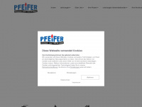 pfeifer-freusburg.de Webseite Vorschau