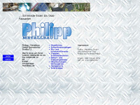 philipp-metallbau.de Webseite Vorschau