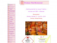 pochana-restaurant.de Webseite Vorschau