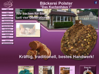 polster-baecker.de Webseite Vorschau