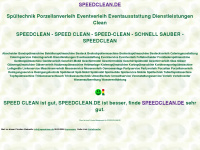 speedclean.de Webseite Vorschau